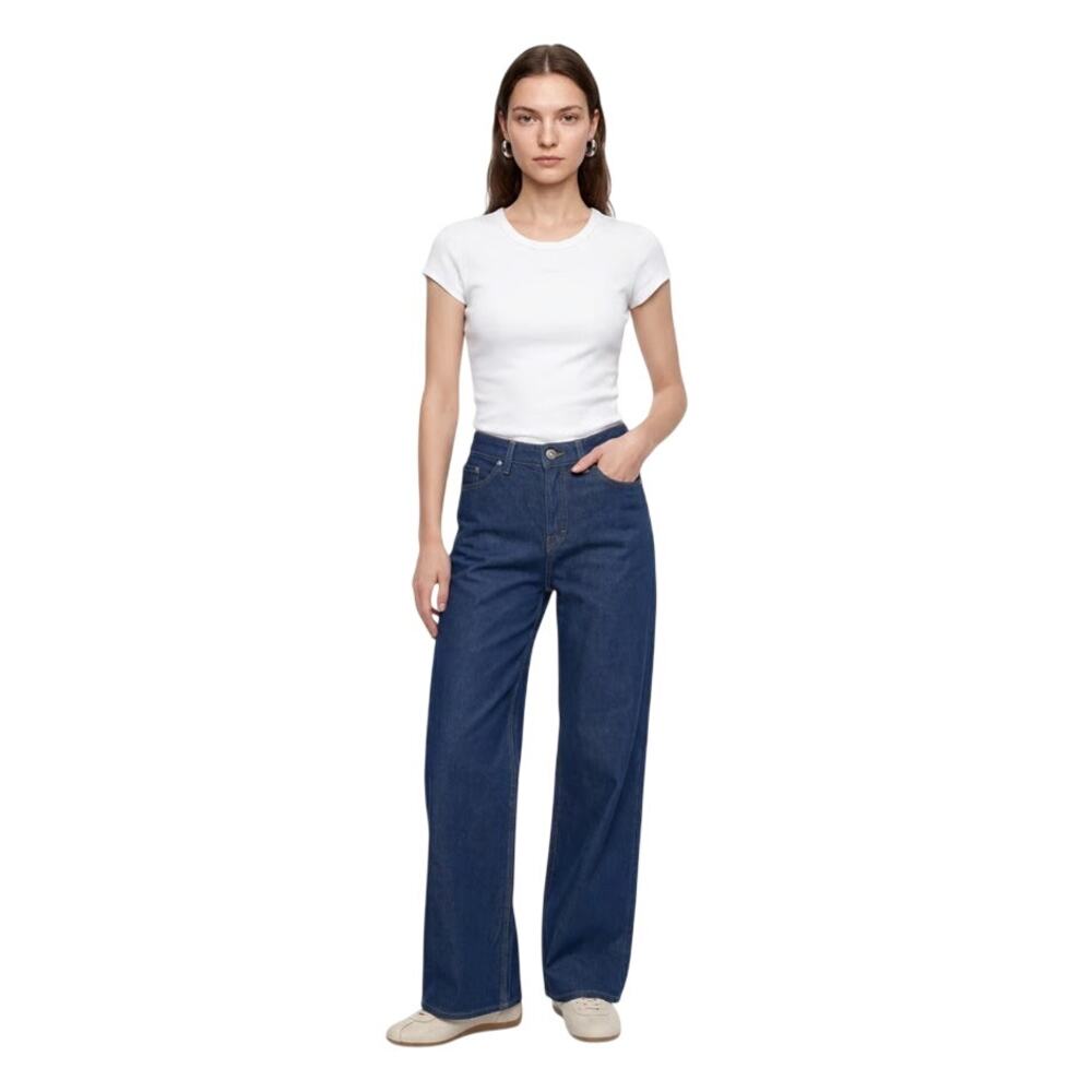 Hugo BOSS Orange Women's Esima Back Cutout Top in White